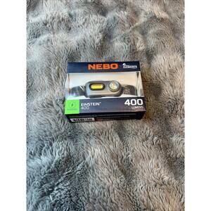 NEBO Einstein 400 Lumen Rechargeable Headlamp (NEB-HLP-0005) Water Resistant